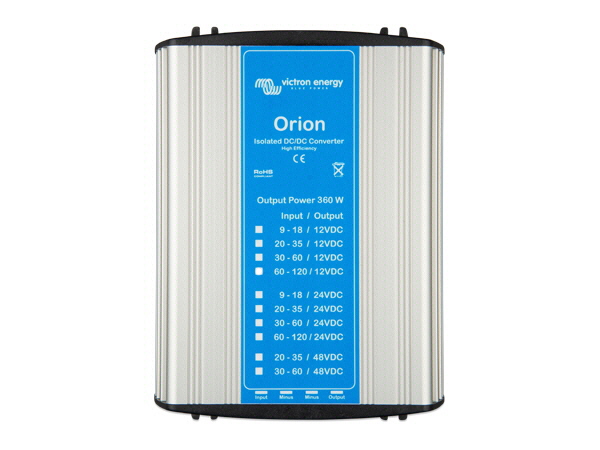 Victron Orion 110/24V 15A (360W) Isolated DC-DC Converter