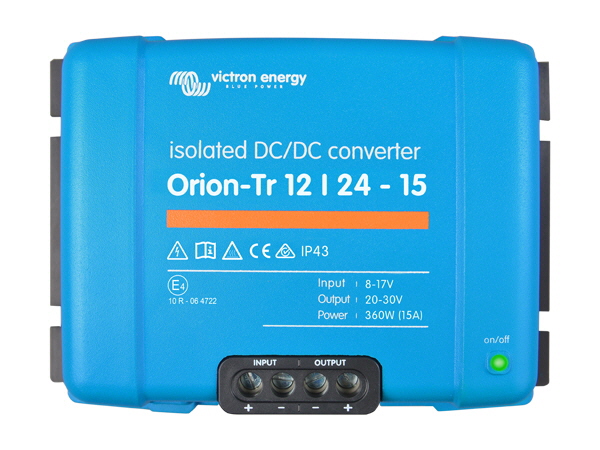 Victron Orion-Tr 12/24V-15A Isolated DC-DC Converter 