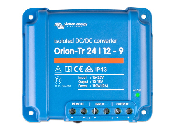 Victron Orion-Tr 24/12V-9A (110W) Isolated DC-DC converter