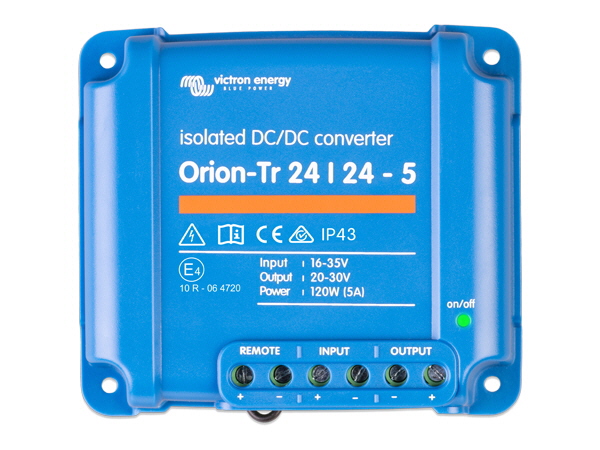 Victron Orion -Tr 24/24V-5A (120W) Isolated DC-DC Converter