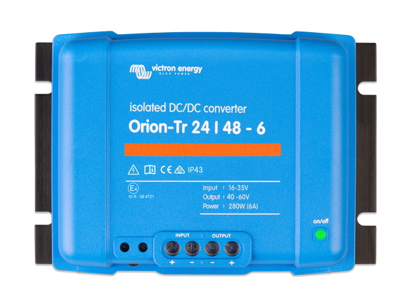 Victron Orion-Tr 24/48V 6A (280W) Isolated DC-DC Converter