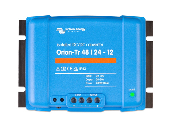 Victron Orion-Tr 48/24V 12A (280W) Isolated DC-DC Converter