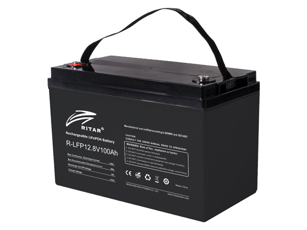 Ritar 100Ah - 12V Lithium Leisure Battery LiFePO4