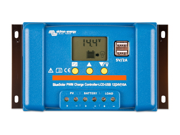 Victron BlueSolar PWM LCD & USB 12/24V 10A 