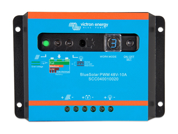 Victron BlueSolar PWM Light Charge Controller 48V 10A