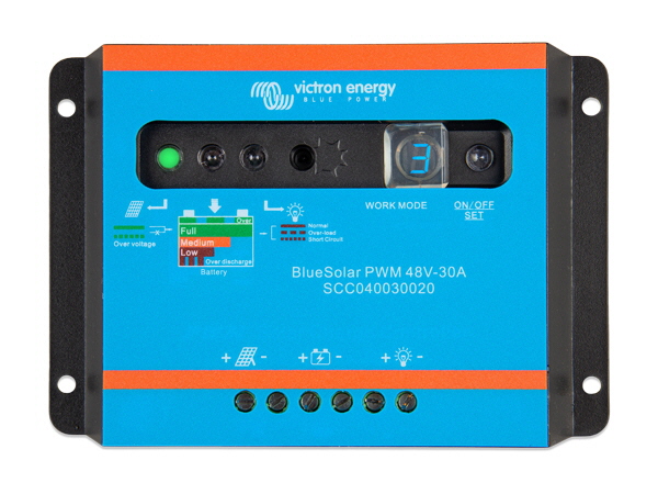 Victron BlueSolar PWM Light Charge Controller 48V 30A