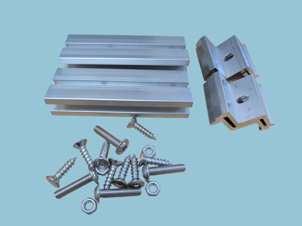 Solar Ground Mounting Tray - Brackets