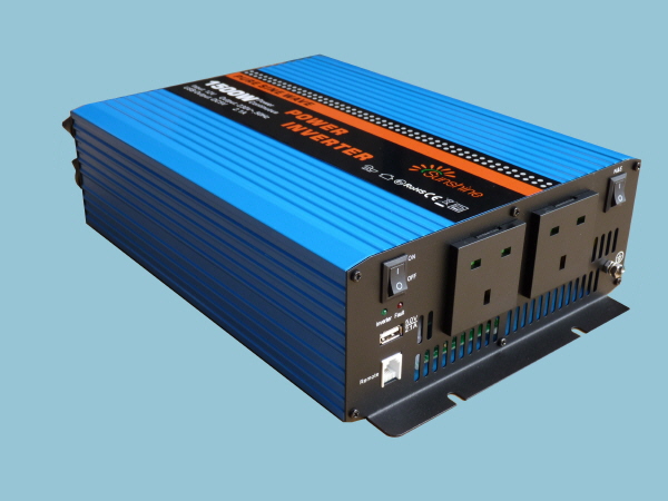 1500W - 12V Pure Sine Wave Sunshine Power Inverter